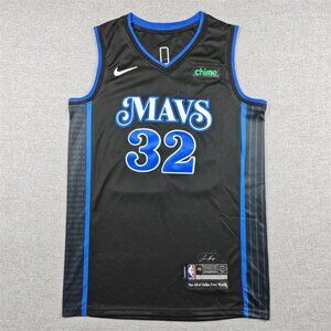 Dallas Mavs #32 Flagg Black Basketball Jersey Men’s
